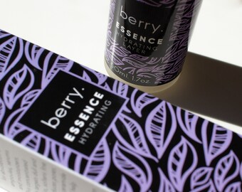 BERRY. Essence | resveratrol, niacinamide, sea kelp bioferment, blueberry stem cells | Kbeauty | hydrating layer | blueberry seed oil