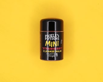 Mini-reinigers. Stap 1 in je huidverzorgingsroutine. Reinigende balsem. Proefgrootte gezichtssmoothie