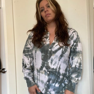 Forest Tie Dye Unisex Union Suit Onesie Pajamas