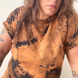 Cracked Shibori Bleach Tee