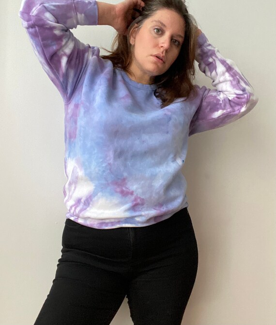 Shibori sweatshirt sale