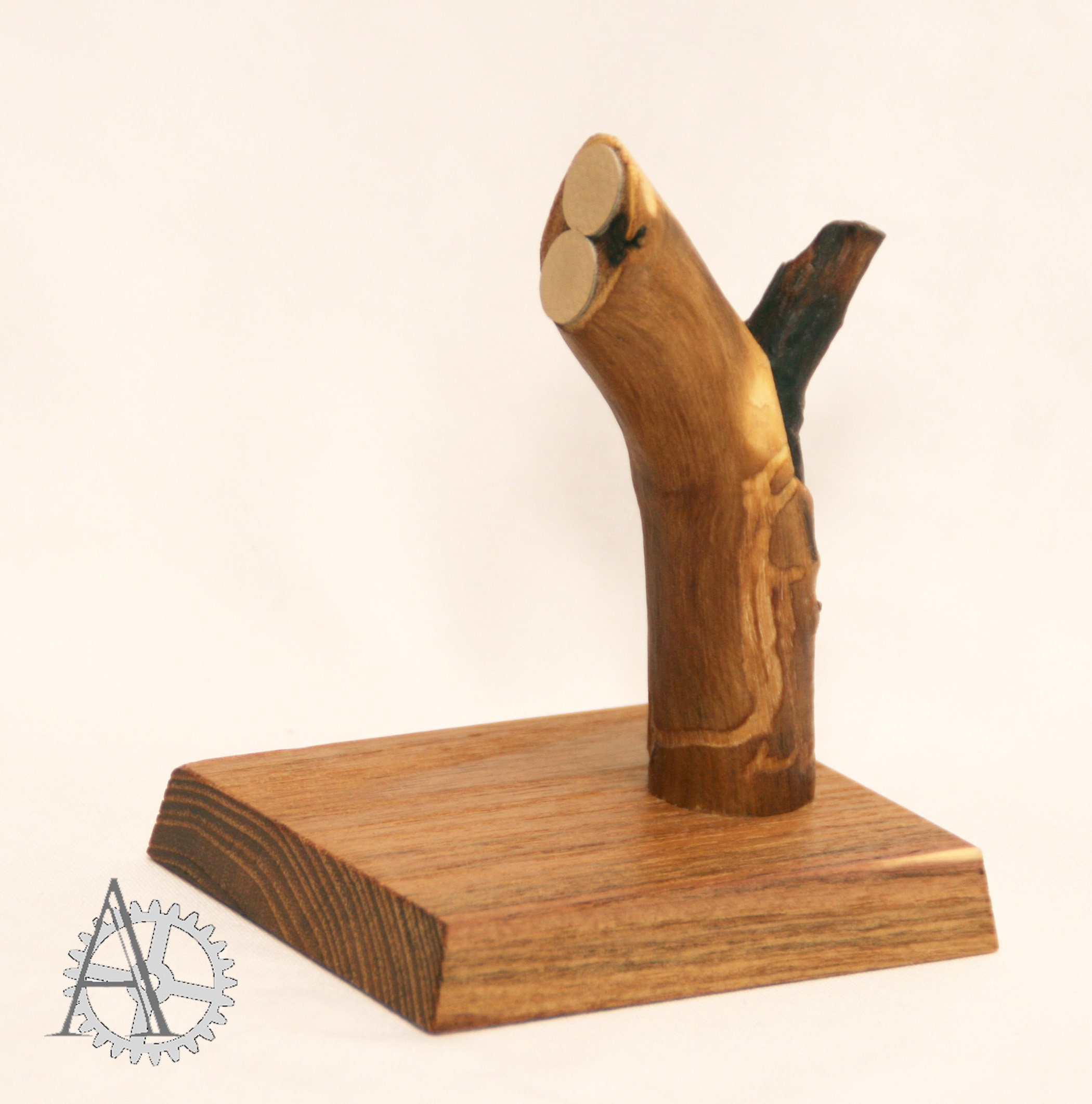 The Rustic Knife Holder. Display Stand. the Black Etsy