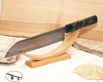 Ashwood Knife Display Stand: Collectible Knife Holder