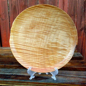 Fantastische tijger of Fiddleback Maple houten plaat, handgemaakte kunstwerk van mooie moeder natuur gegeven hout