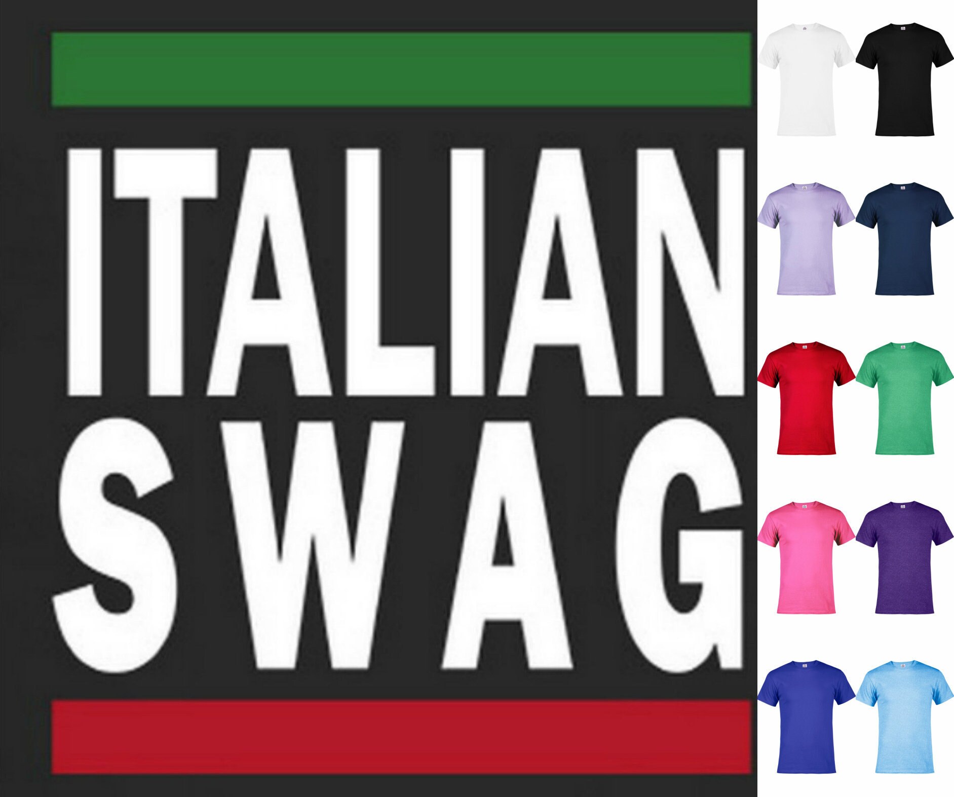Italian Swag camiseta gráfica camiseta divertida adulto P398 Etsy