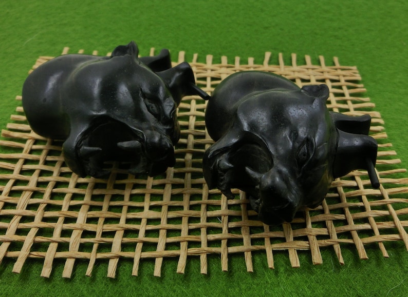 Black Panther Stick Earrings Rate Black Wood Gift For Her