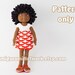 CROCHET PATTERN - Doll amigurumi Christy. PDF