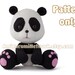 CROCHET PATTERN - Amigurumi Panda. PDF