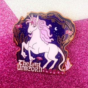 Unicorn Enamel Pin Mythical Creature Fantasy Magic Last