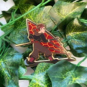 Jim Hawkins Treasure Enamel Pin Glider Fantasy
