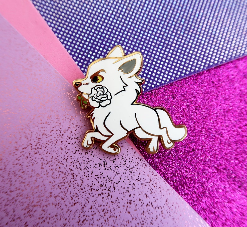 Wolf's Rain Anime Enamel Pins Wolf Wolves Cartoon Cute Chibi Kawaii image 3