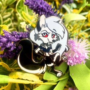 Loona Wolf Hell Hound Helluva Enamel Pin Inspired