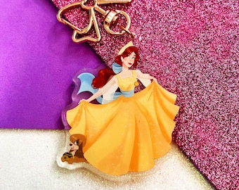 Anastasia Princess 90s Kid Keyring Charm Bag Attachment Anya Pooka