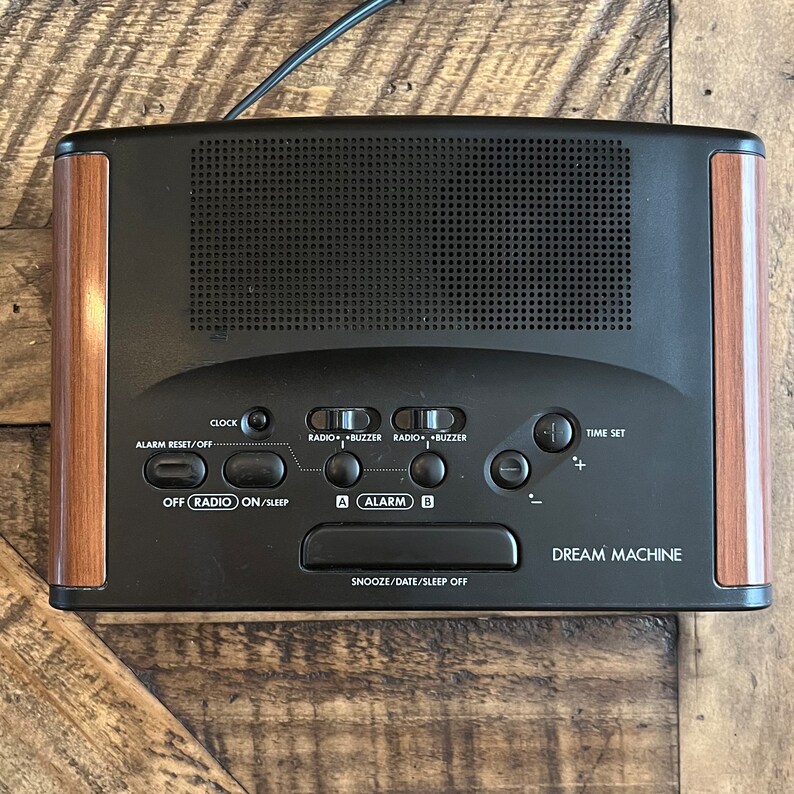 Vintage Sony Dream Machine AM/FM Radio Dual Alarm Clock Etsy