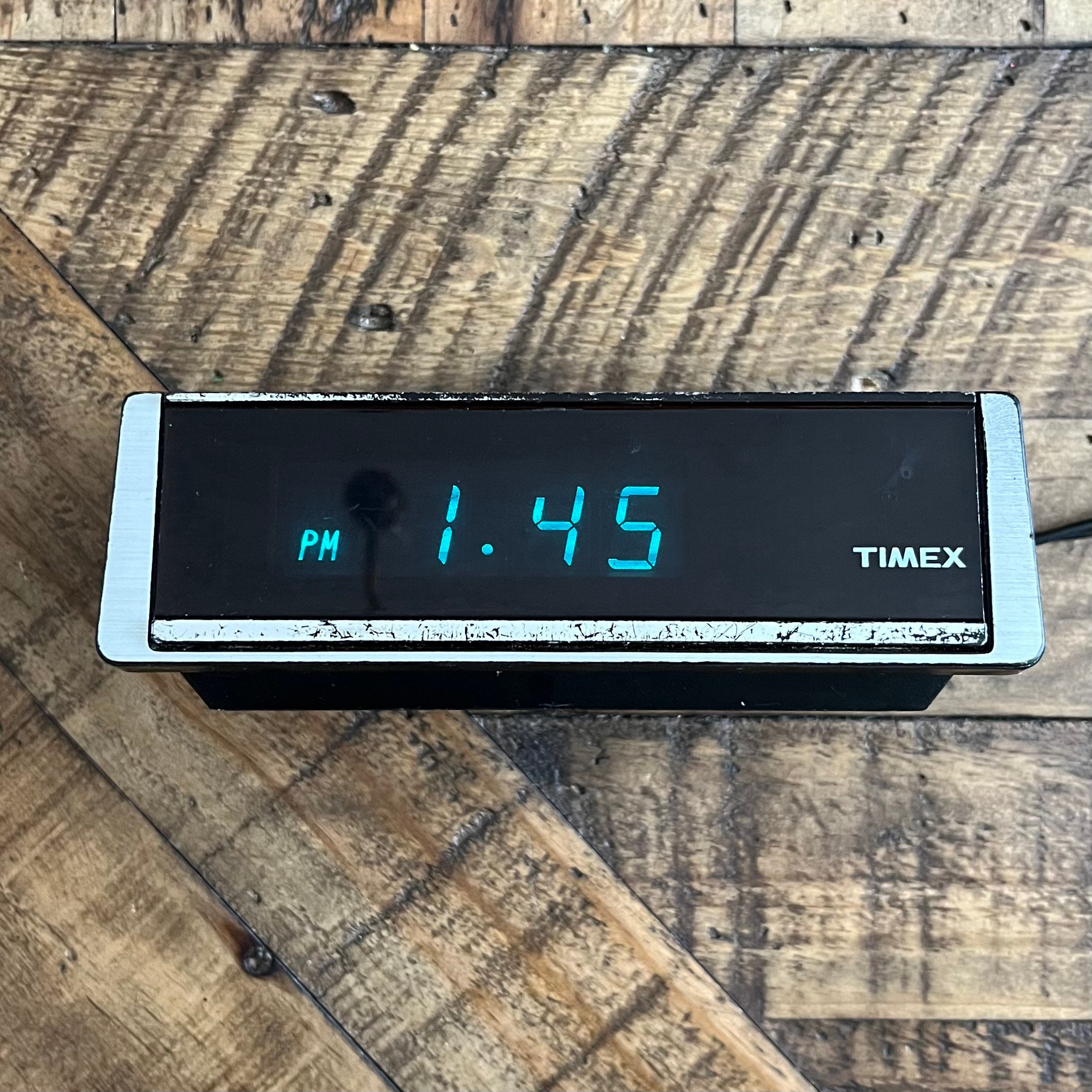 Vintage Timex Digital Alarm Clock Model No. 5203503 Etsy Australia
