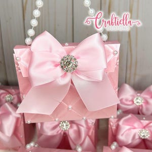 Invitaciones en forma de cartera en 3D para quinceañeras, 16 años y eventos especiales (50 invitaciones)