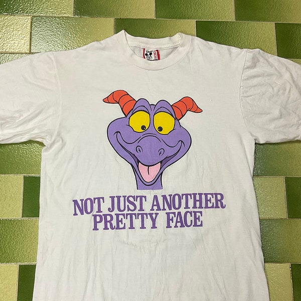 vintage des années 90 Disney Designs Figment T-Shirt Imagination Epcot Walt Disney World Convient comme M/L