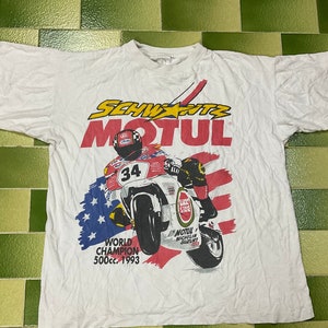 Ts36 Lucky Strike Logo Black T Shirt Rgv250 Gsxr Schwantz Yamaha 