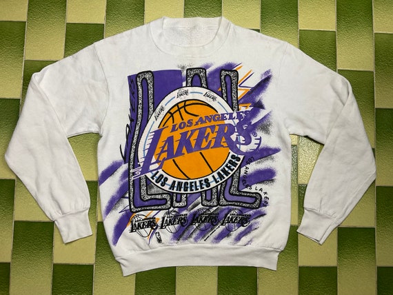 Vintage NBA Los Angeles Lakers Men's Pull Over Hoodie Size XL.