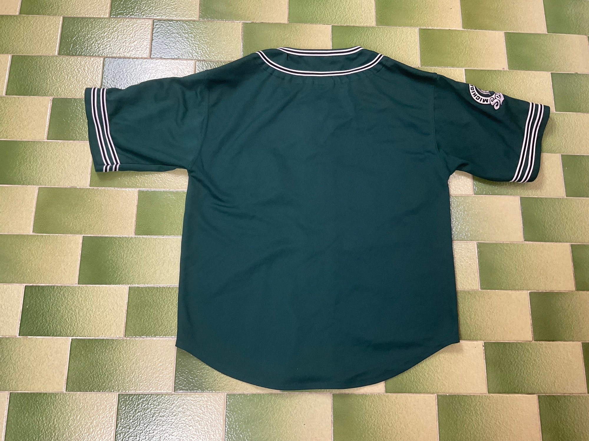 Michigan State Spartans Baseball Jersey