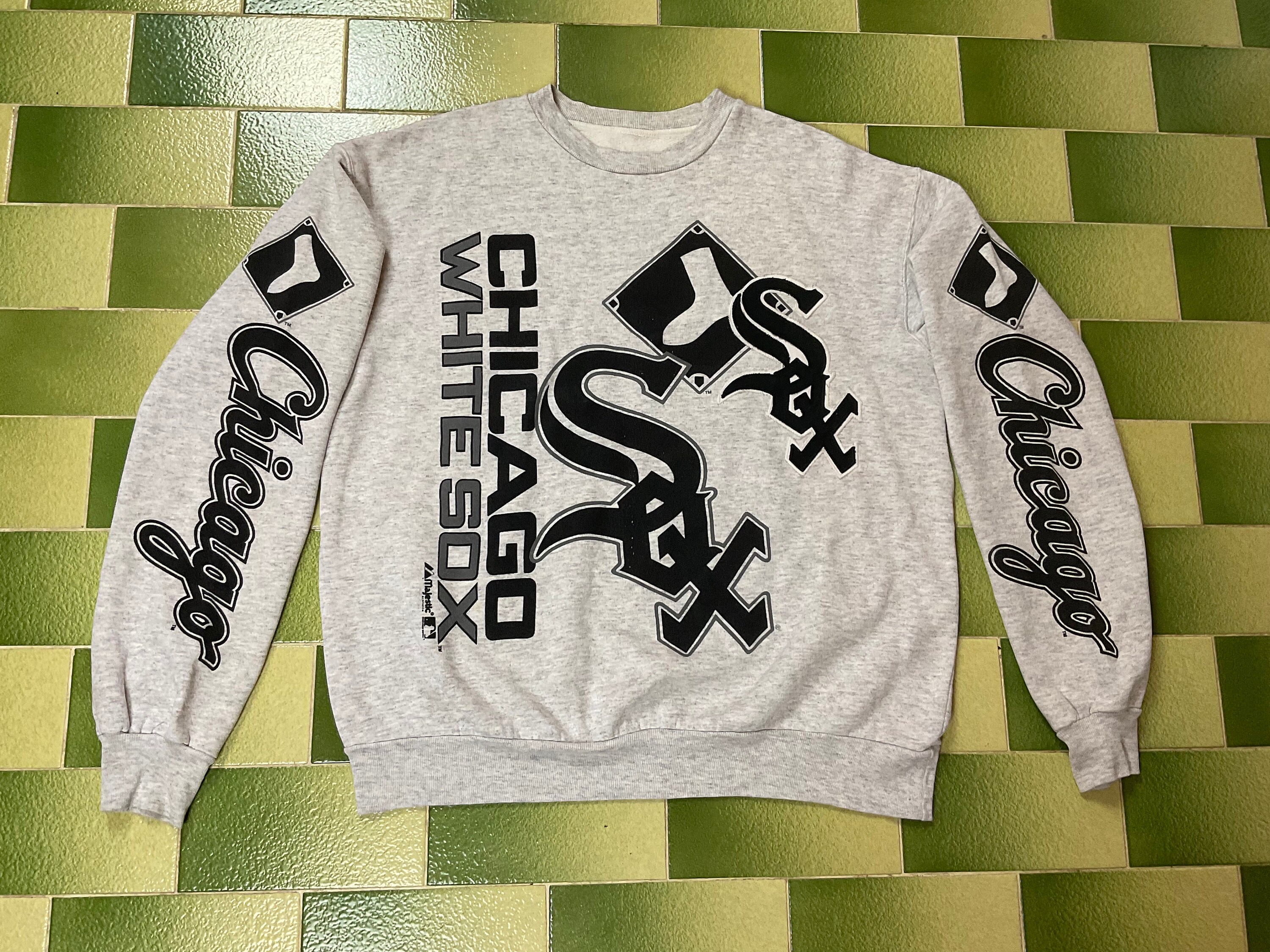 Vintage Chicago White Sox 2 by © Buck Tee Originals - Chicago White Sox -  Hoodie