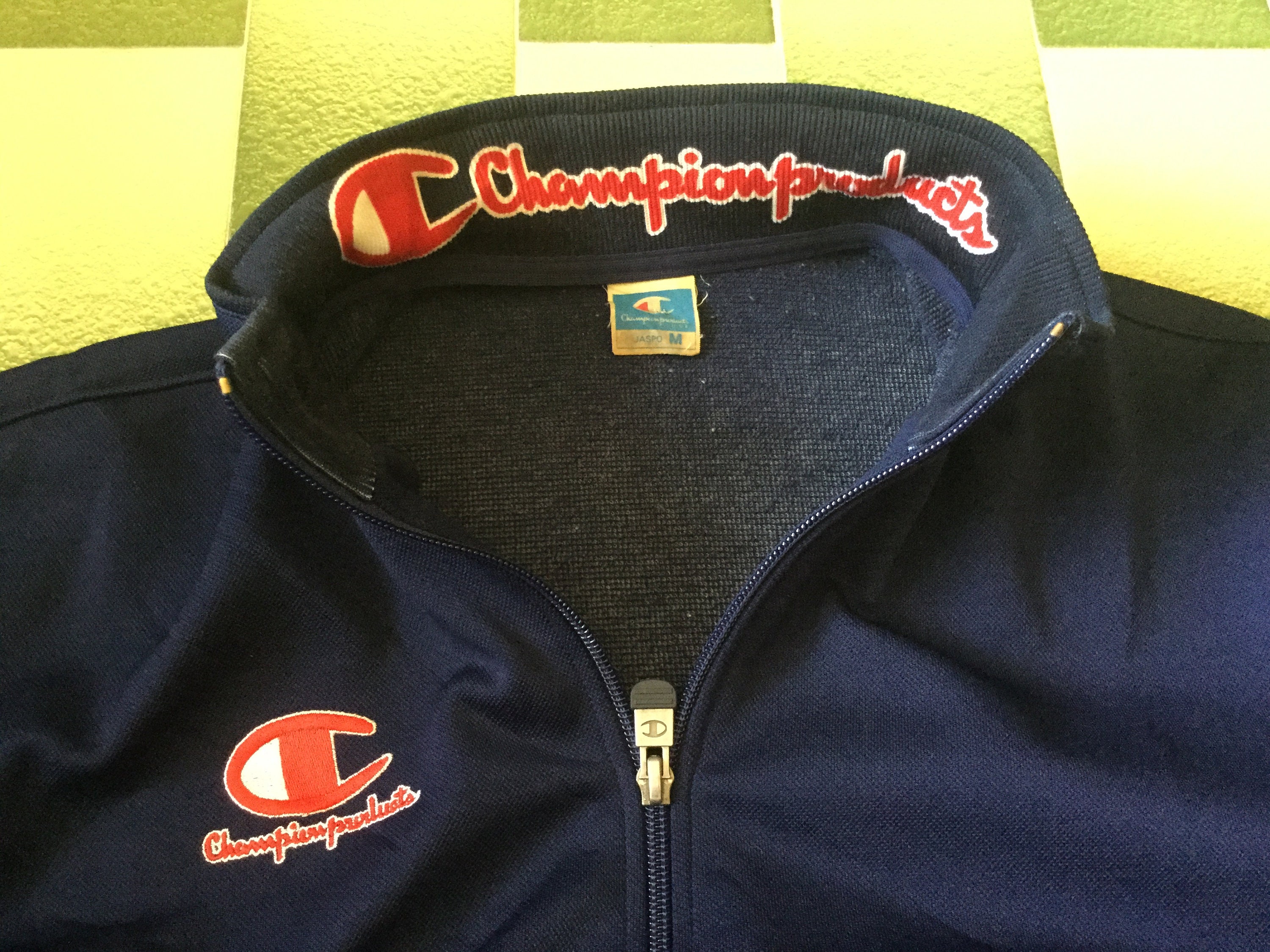 Vintage Champion Tracksuit Jacket Full Zip-up Size M Tracktop | Etsy