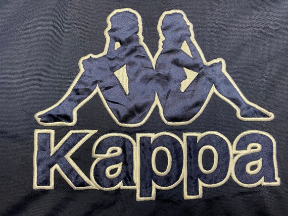 Vintage Kappa Tape Big Logo Full Zip Track Jacket… - image 5