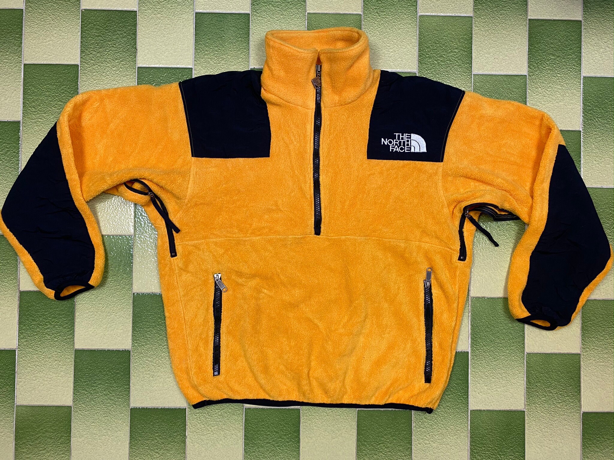 the north face half zip jacket
