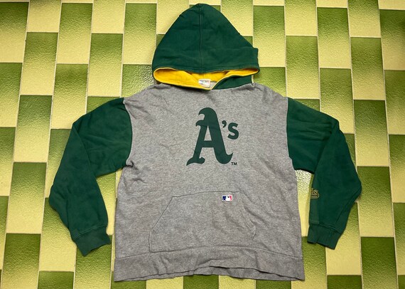 MLB Oakland Athletics Hoodie Pullover Pouch Pocket Fits Size M - Etsy UK