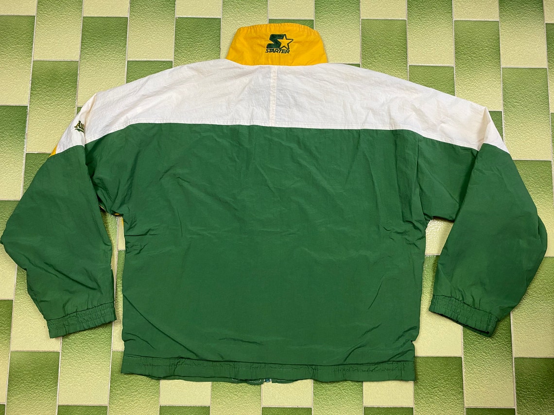 Vintage MLB Starter Oakland Athletics Fullzip Windbreaker Etsy