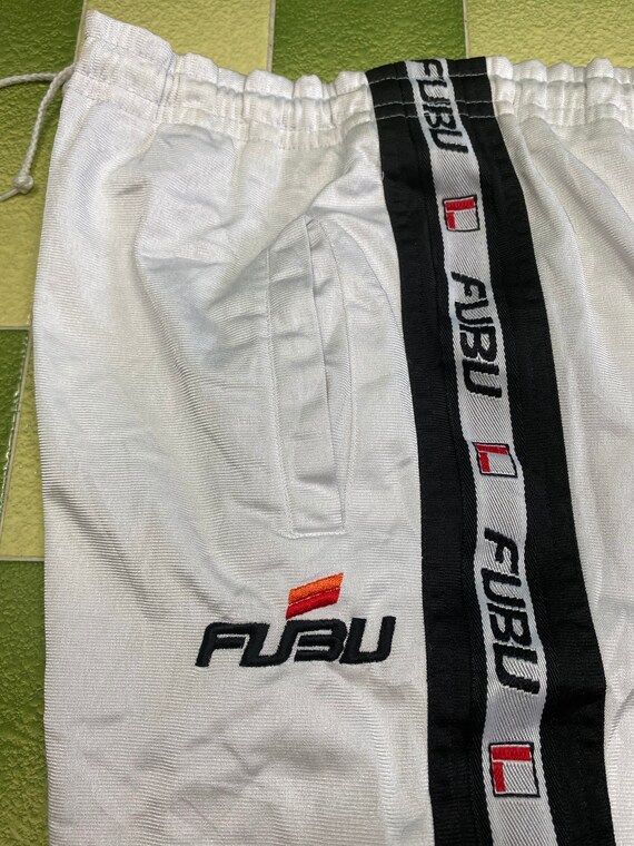 FUBU Tapered Side logo Pants Drawstring Jogger Pan