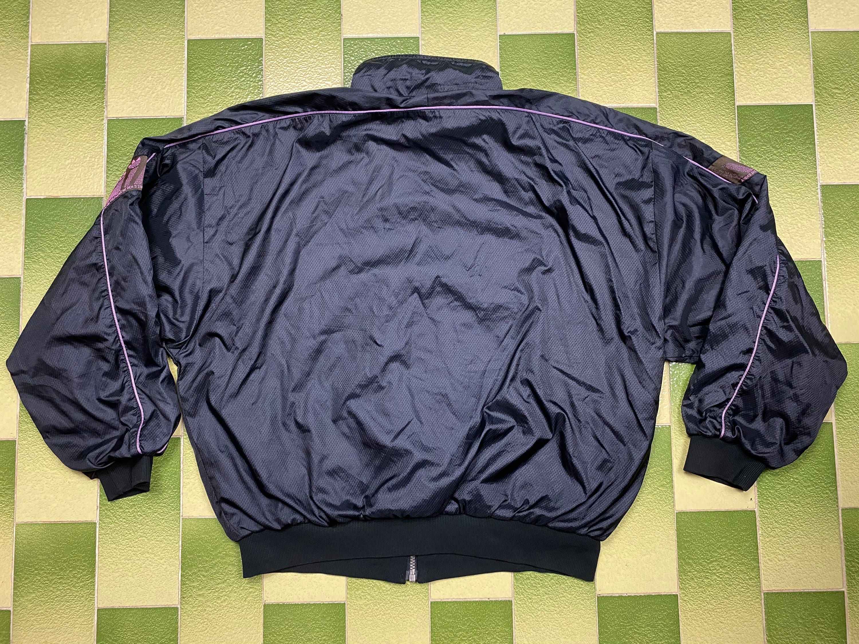 Vintage Adidas Full-zip Track Jacket Windbreaker Tracktop Fits - Etsy