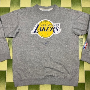 LA Lakers Joggers Adult Medium M Grey Sweatpants NBA Basketball Casual