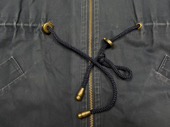 Vintage Burberrys Monogram Full-Zip Long Jacket T… - image 5