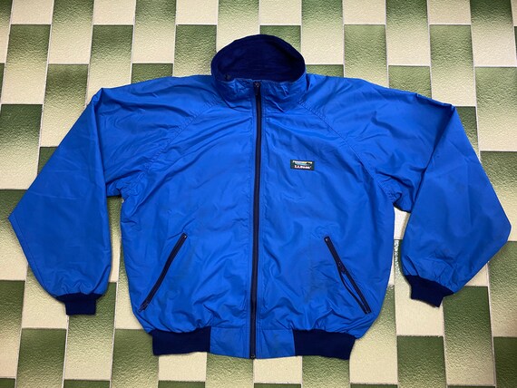 Vintage 90s LL Bean Three Season Jacket Fleece Lined