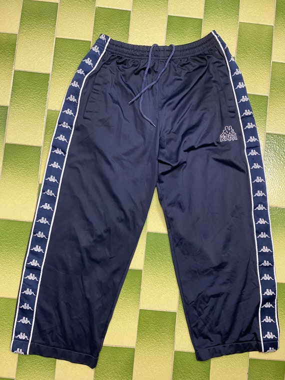 Kappa Tapered Side Logo Pants Drawstring Jogger Pants Size S - Etsy