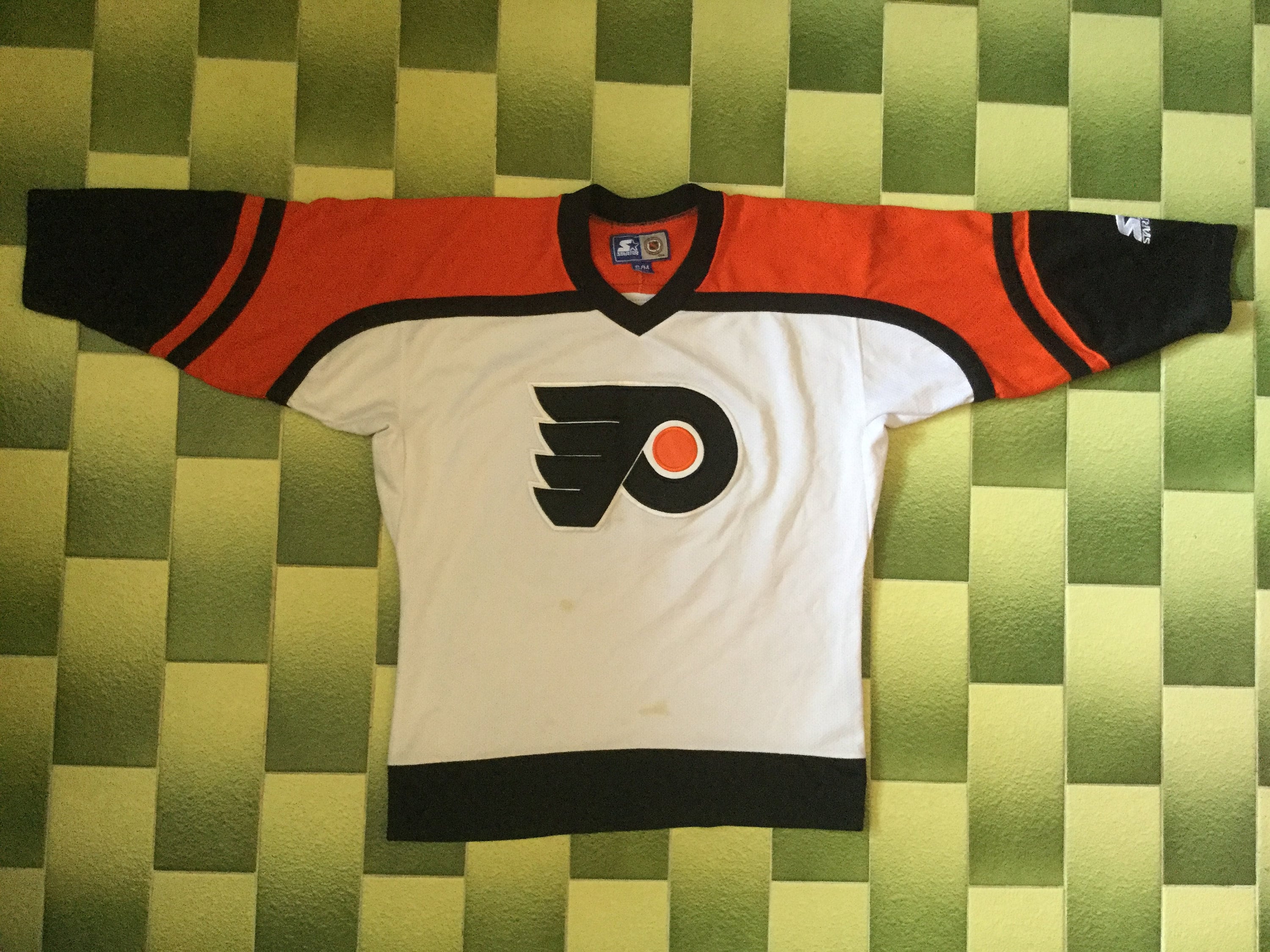 Philadelphia Flyers Eric Lindros Jersey Starter Womens Small Medium Vintage  90s