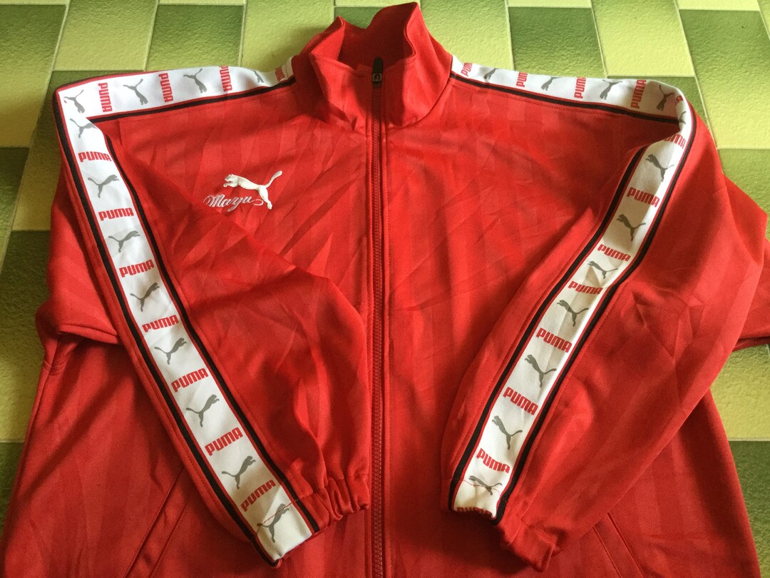 PUMA(プーマ) / 70s/目付き/ジャージ/ジップアップ/ロゴ/38