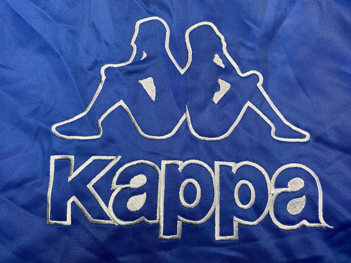 Kappa Tape Logo Full Zip Track Jacket Size L Tracktop Sewn | Etsy