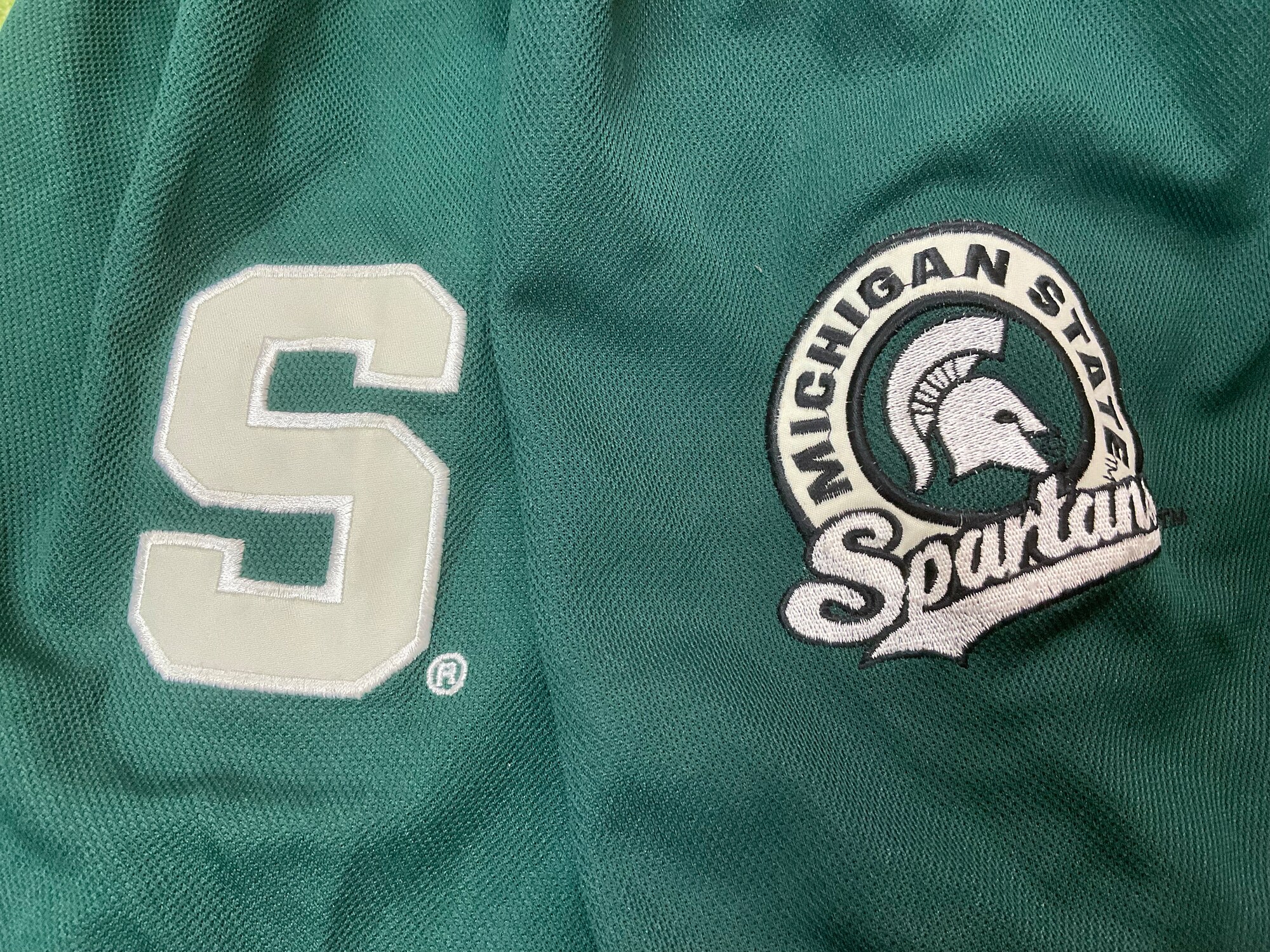 Michigan State Spartans Baseball Jersey