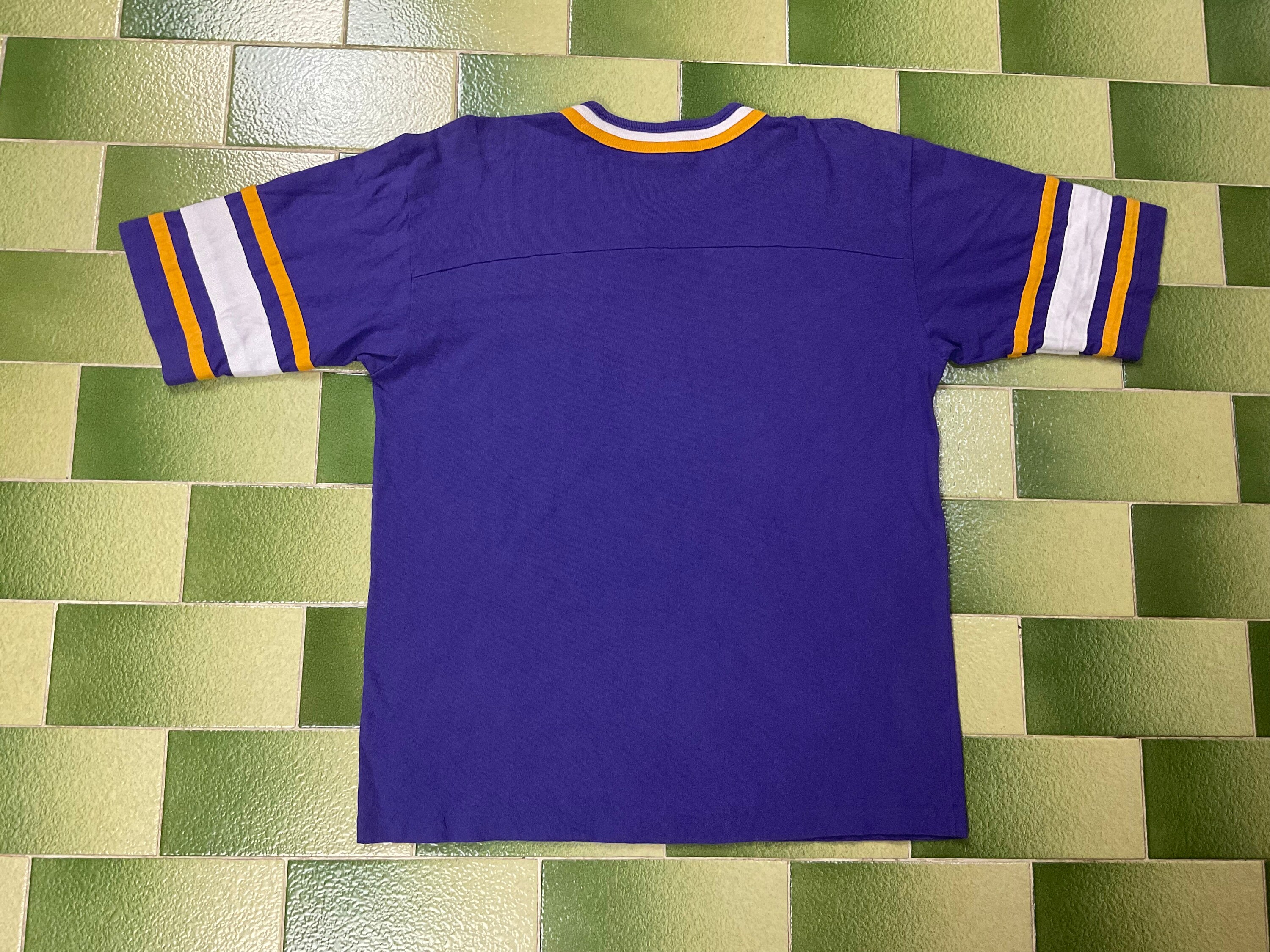 NFL ミネソタ・バイキングス チームロゴプリントTシャツ メンズ