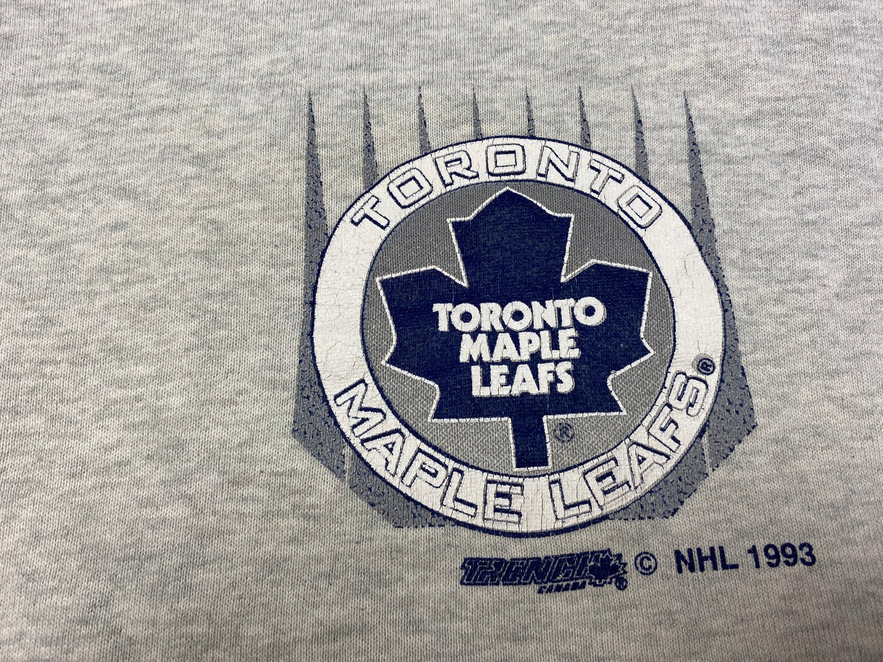 Vintage NHL 1993 Toronto Maple Leafs Sweatshirt Size XL Made in Canada