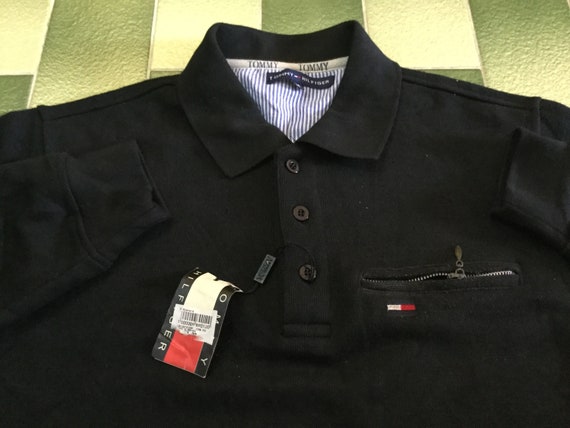 tommy hilfiger long sleeve collared shirt