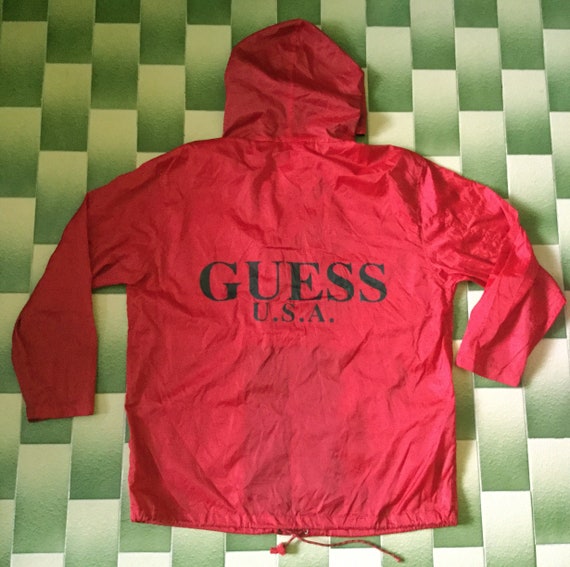 vintage guess windbreaker