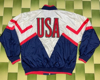 Vintage Nike USA Track \u0026 Field Full Zip 