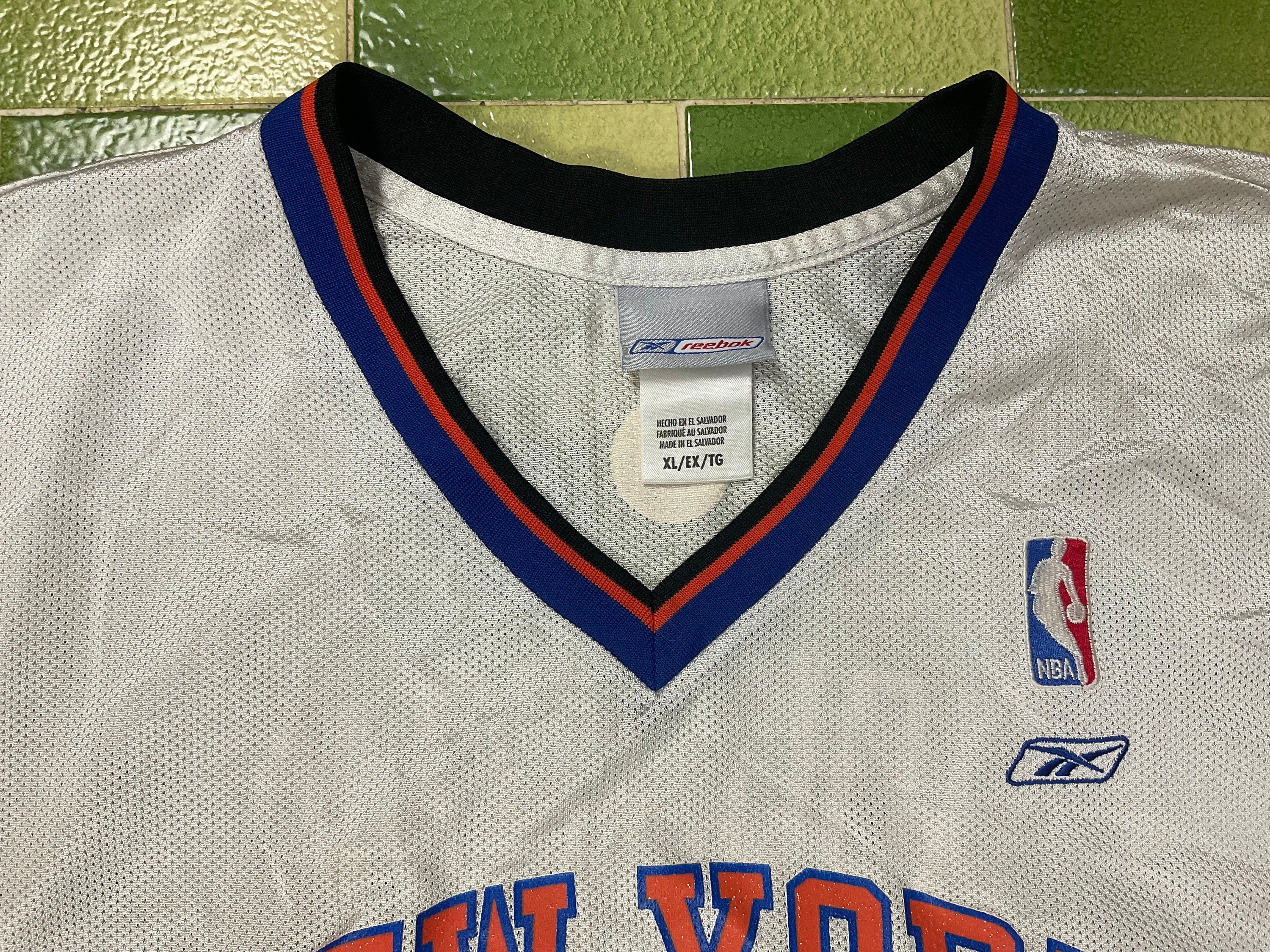 Reebok Women's New York Knicks #20 Houston Black NBA Jersey (M) : Sports & Outdoors
