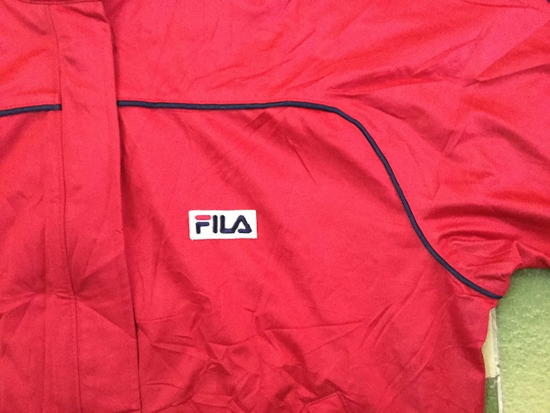 Fila gore-tex fabrics two snap button and full zip Jacket | Etsy