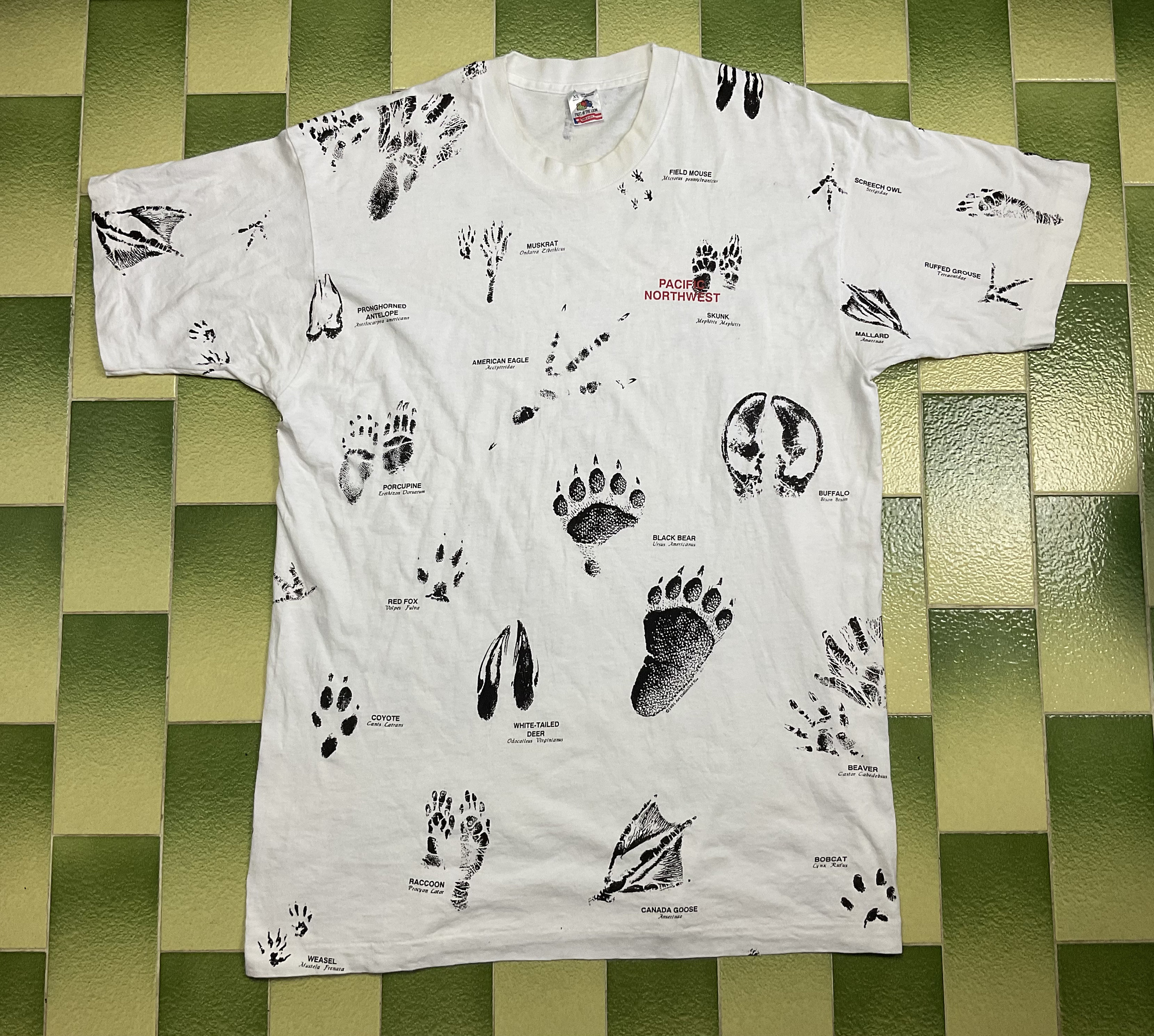 90s print shirt