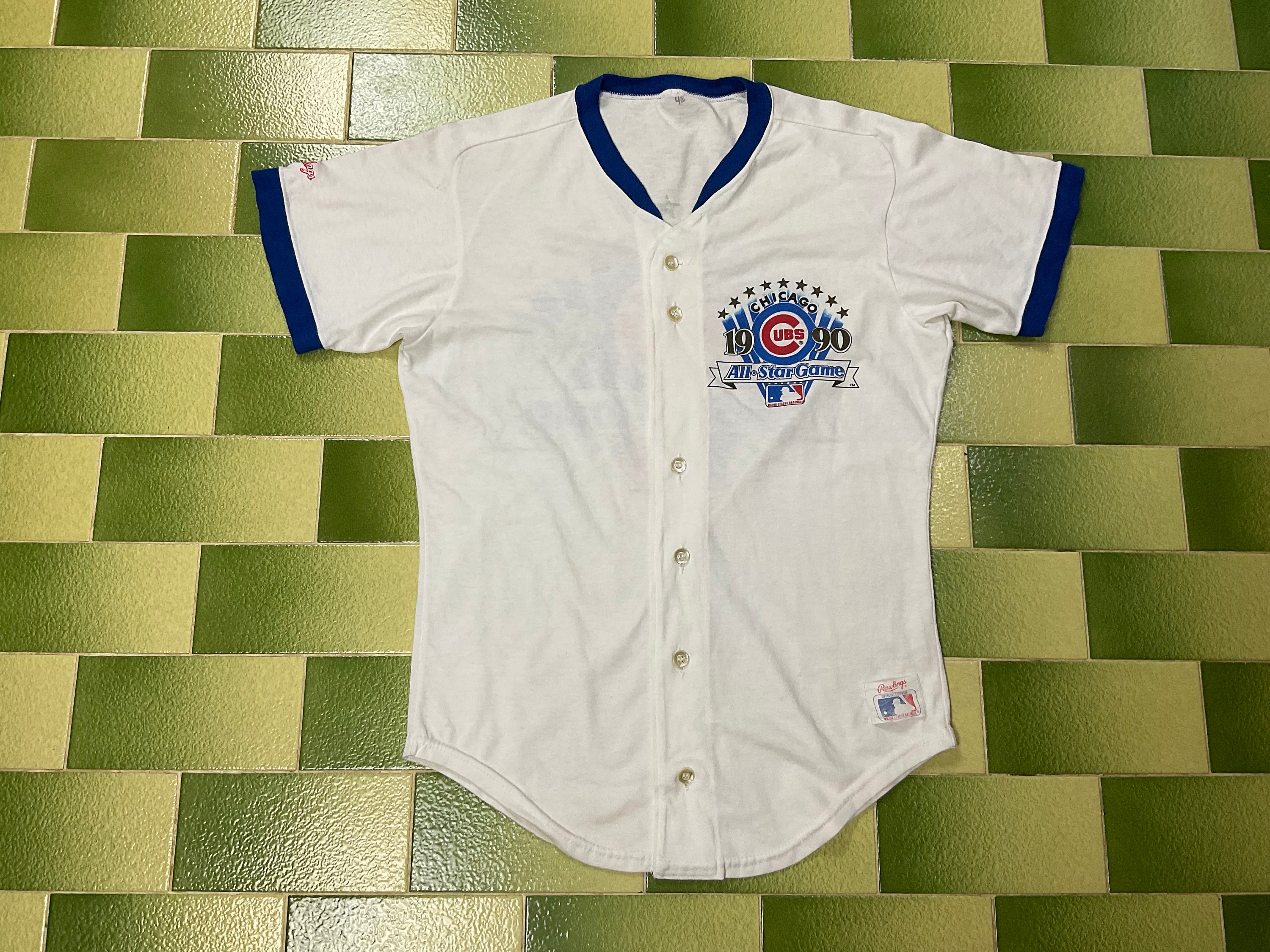 Chicago Cubs Authentic 1990 Rawlings Game Jersey | Doctor