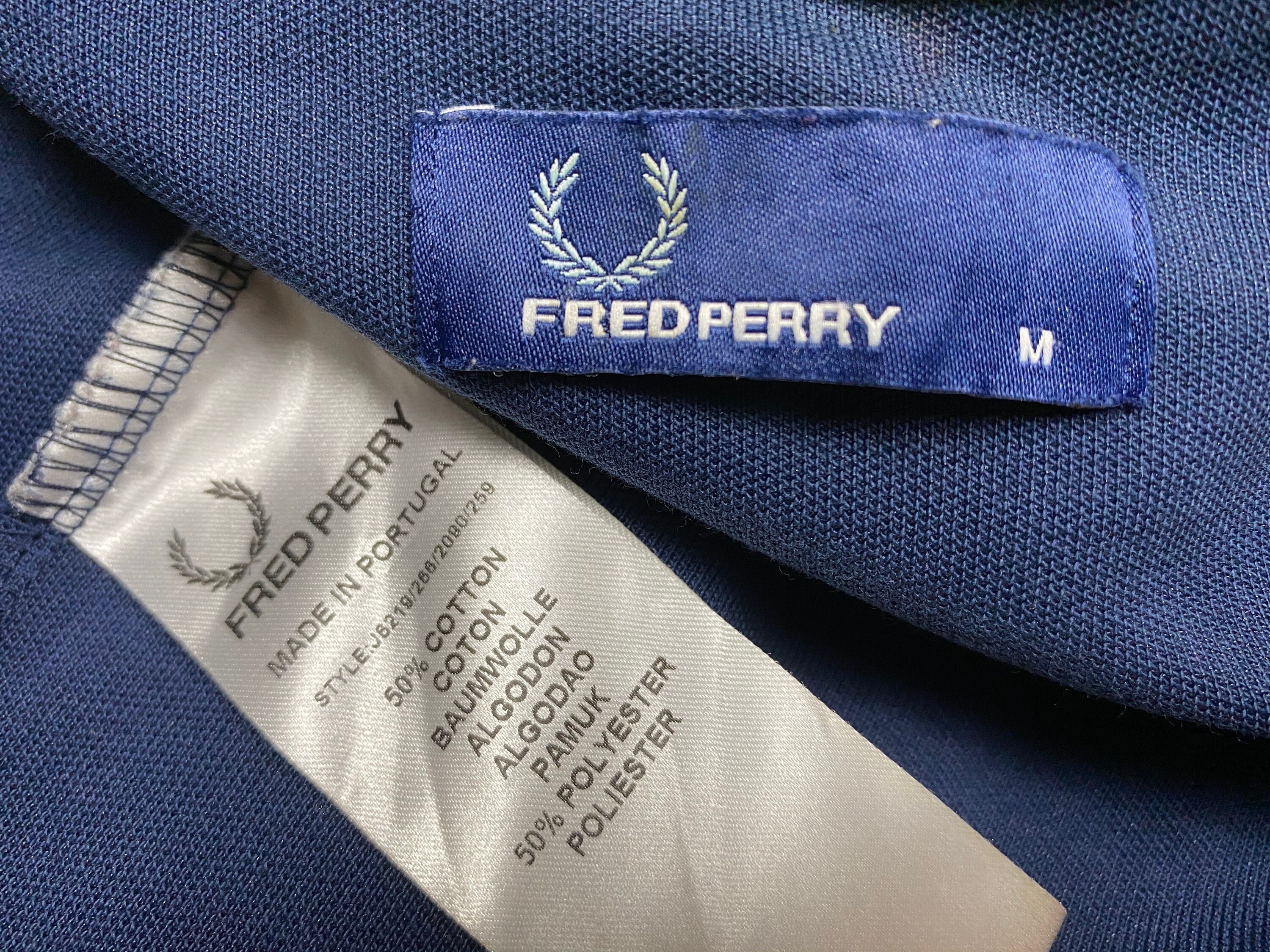 Fred Perry Full Zip Track Jacket Tracktop Jacket Navy Blue | Etsy